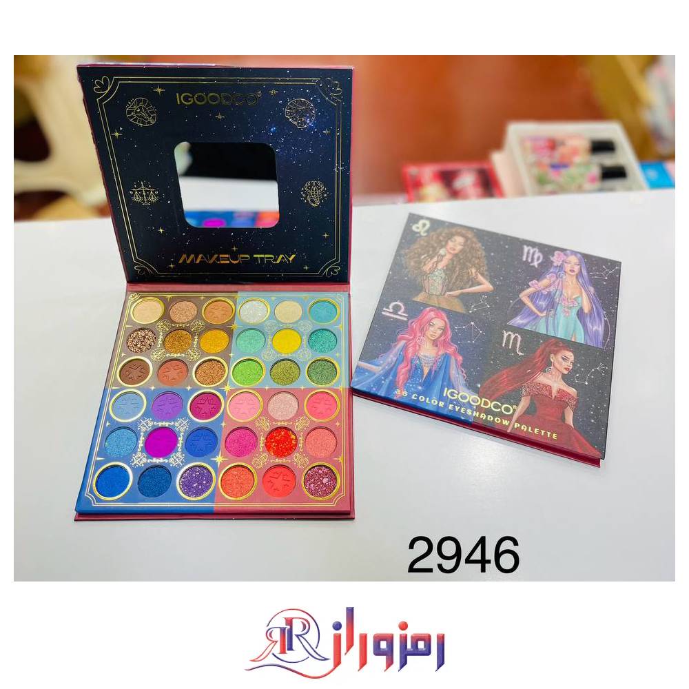 پالت سایه  36 رنگ کتابی IGoodco چهار فصل کد 2946، خرید و قیمت پالت سایه  36 رنگ کتابی IGoodco چهار فصل کد 2946